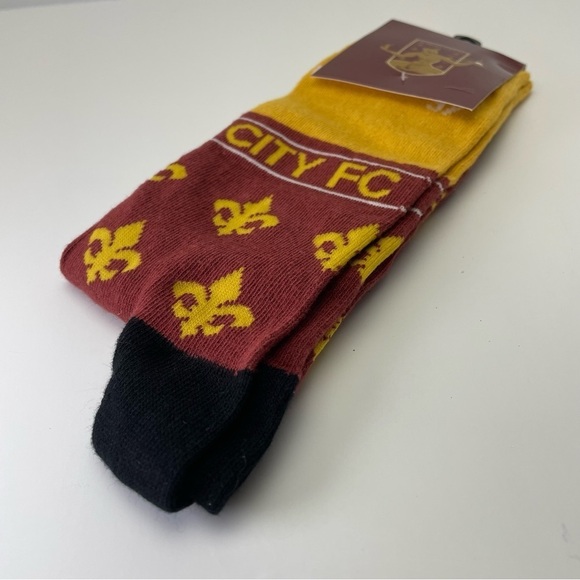 Gorpcore Fleur de lis Design Men’s Socks Detroit City FC - Picture 6 of 7